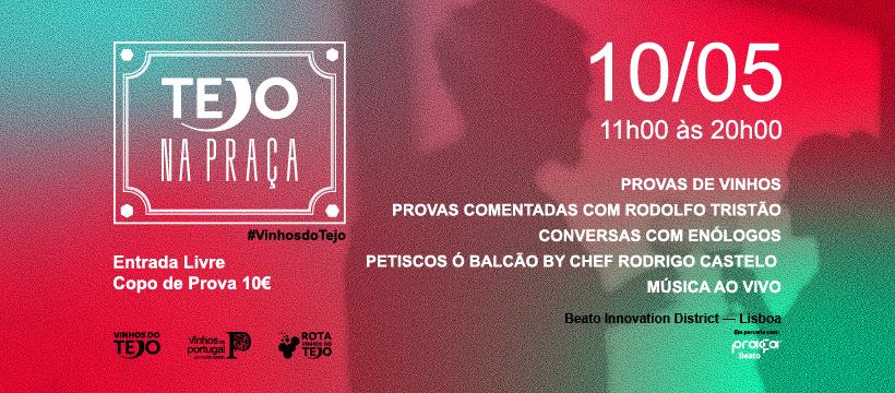 Vinhos do Tejo voltam a Lisboa e “instalam-se” na Praça Beato  a 10 de maio 